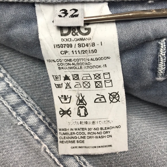 Dolce & Gabbana Slim Straight Leg Jeans - Picture 15 of 16